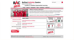 Desktop Screenshot of belfastactivitycentre.com